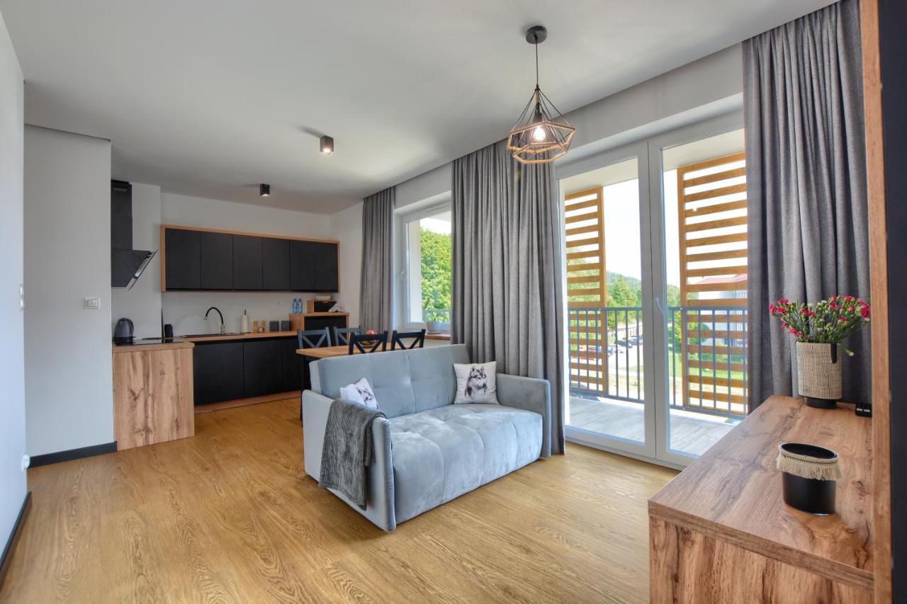 Ferienwohnung Wilcze Zacisze Ustrzyki Dolne Exterior foto
