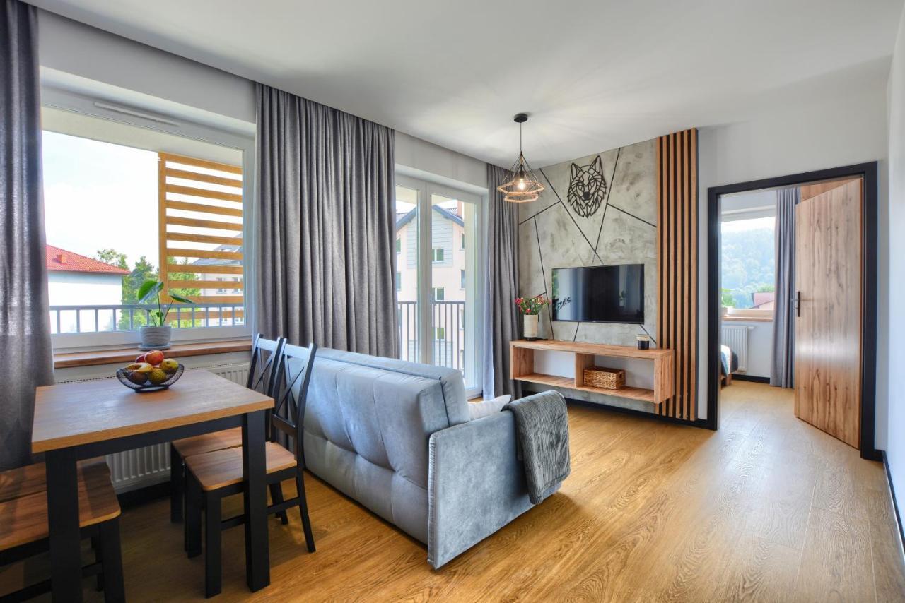 Ferienwohnung Wilcze Zacisze Ustrzyki Dolne Exterior foto