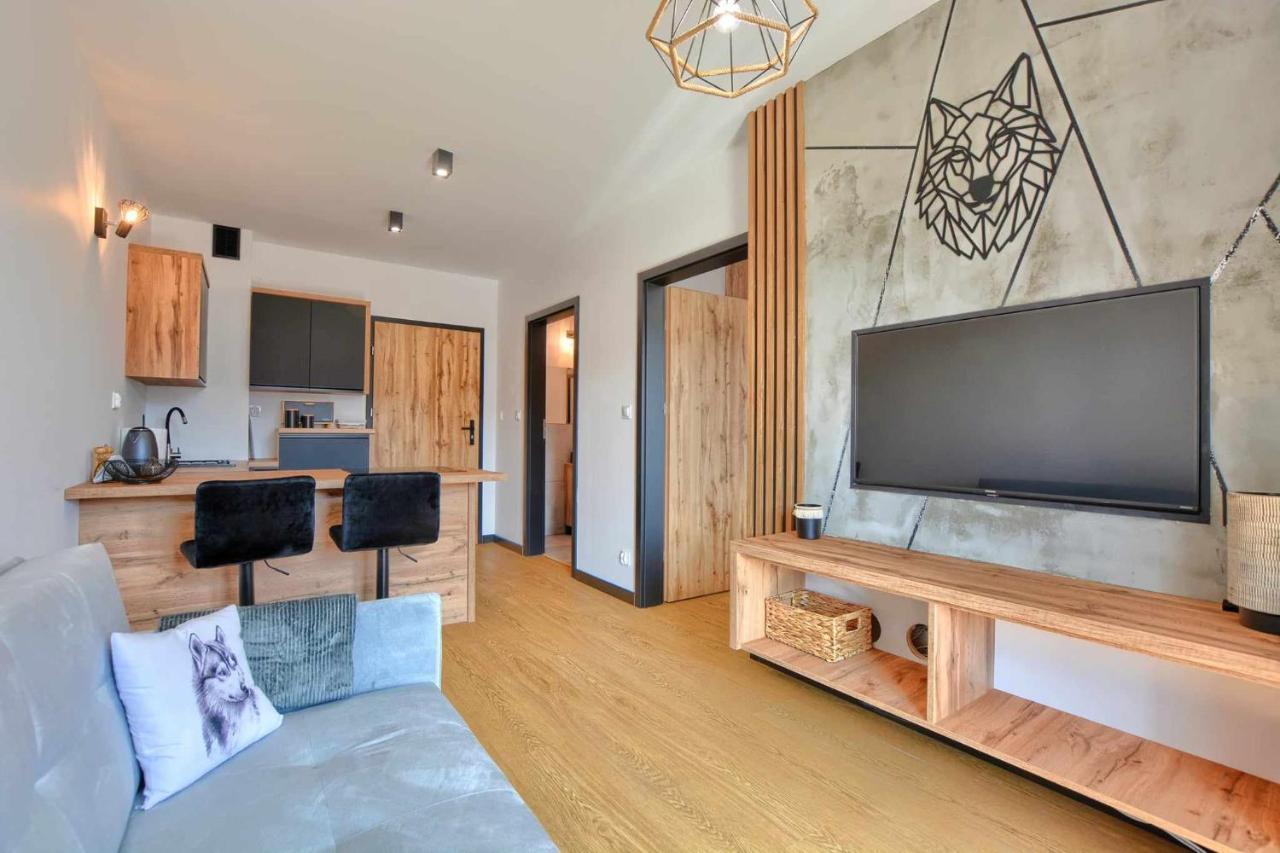 Ferienwohnung Wilcze Zacisze Ustrzyki Dolne Exterior foto